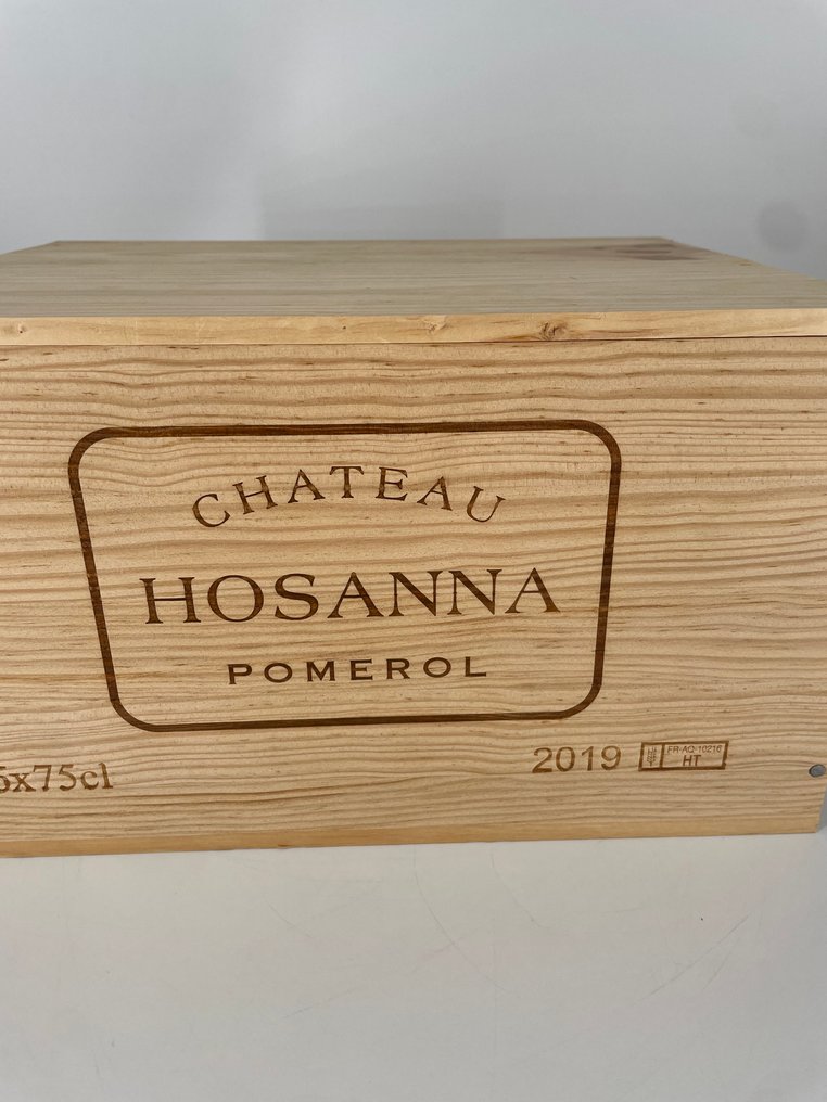 2019 Chateau Hosanna - Bordeaux, Pomerol - 6 Bottles (0.75L) #1.0