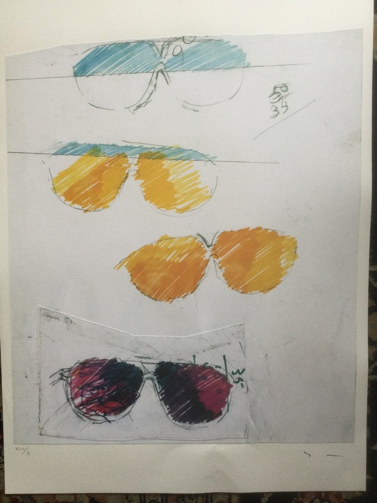 Mario Schifano (1934-1998) - occhiali #1.0