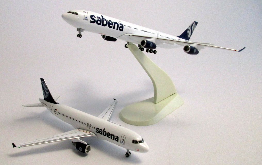 Airbus A320-214 / A340-300 Sabena - Model plane #1.0