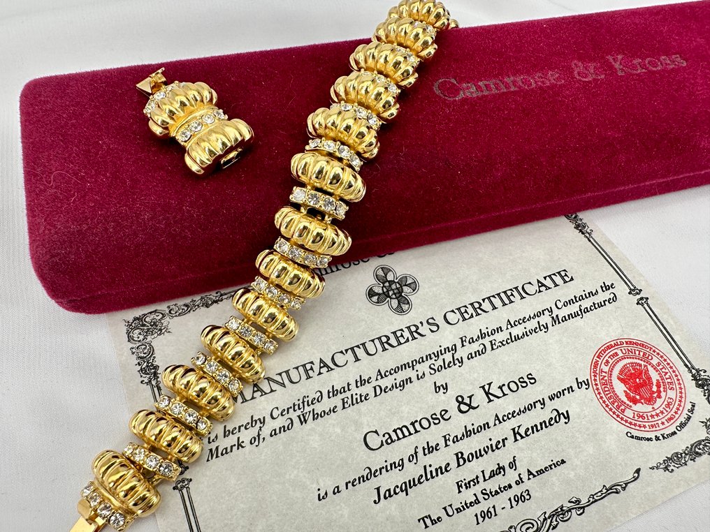 Camrose & Kross - JBK - Jacqueline Kennedy – Επιχρυσωμένο - Κολιέ #1.0