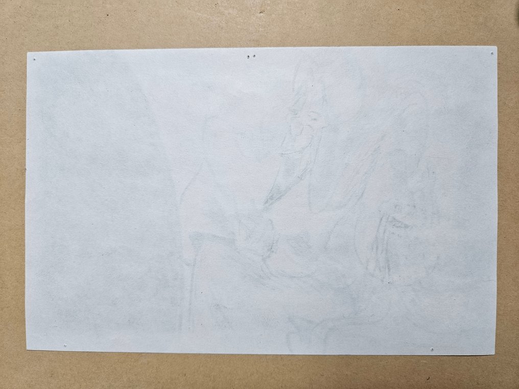 Daan Jippes / Walt Disney Studios - 1 Original storyboard drawing - Aladdin - Jafar - 1992 #3.2