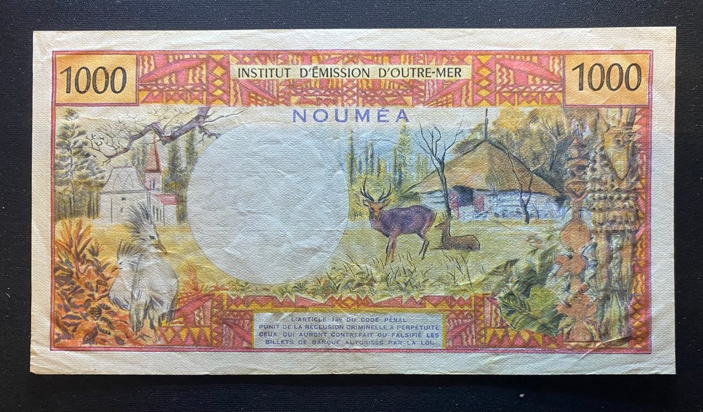 New Caledonia. - 1000 Francs 1983 - Pick 64b (No reserve price) #1.0