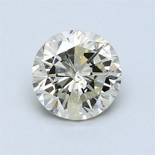 1 pcs 鑽石 (天然) - 0.94 ct - 圓形 - L(輕微黃、帶有輕微黃的折射色) - I1 - 國際寶石學院(International Gemological Institute (IGI)) #1.0