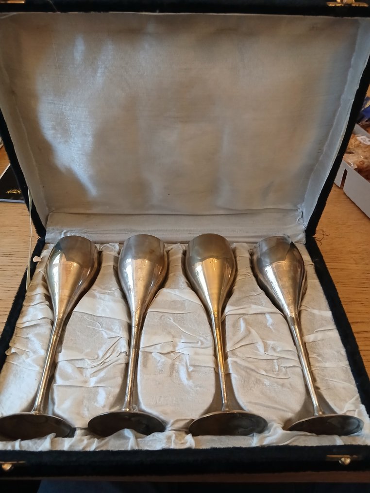 Drinkservies (5) - Verzilverd - Verzilverd #1.0