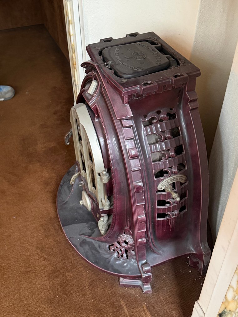 Deville Charleville - Deville Charleville Fűtőberendezés - Öntöttvas - Gietijzeren sierhaard #1.0