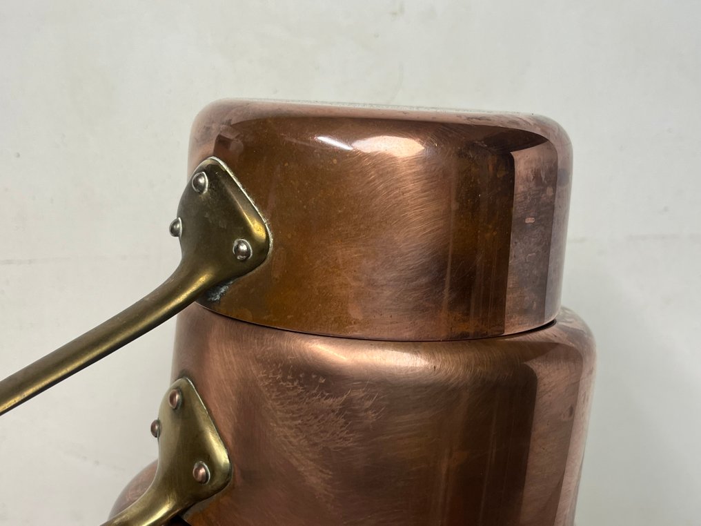 平底鍋 (5) - 銅, 鋁 - 铜制钢锅套装 #2.1