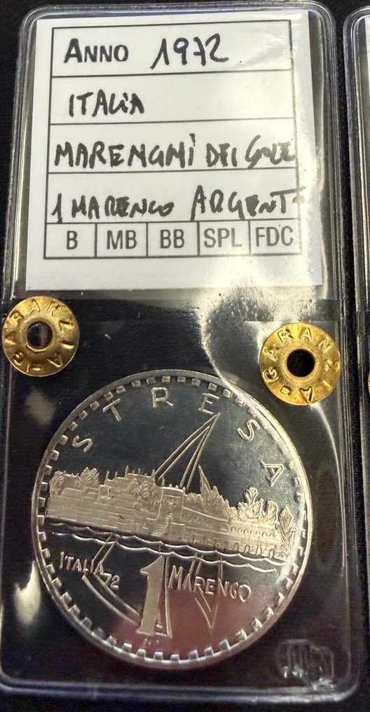 Italia Regno e Repubblica Lotto 10 pezzi argento anni 1914/1970 (Zonder minimumprijs) #4.3