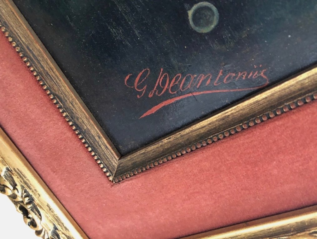 G. Deantoniis (XIX-XX) - Ritratto di signora #4.3