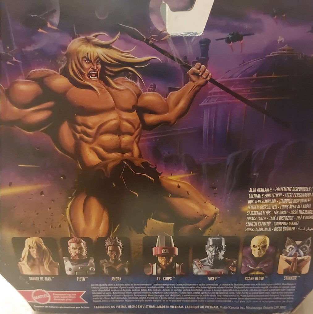 Mattel  - Doll Masters of the Universe Revelation Savage He-Man - 2020+ - Vietnam #4.3