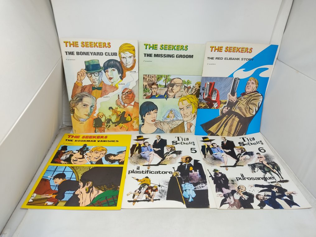 Lotto Salgari - The seekers 1/12 + 24x collana autori + 3 albi - 1 漫画 - 各种版本 #2.1