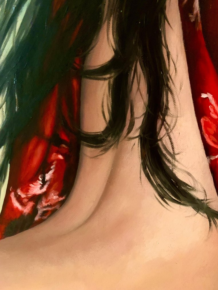 J. Hanter - Seda rojo escarlata. #4.3