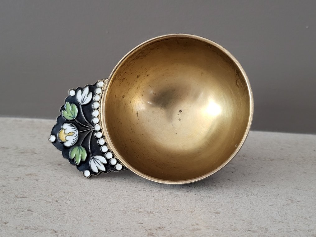 Csésze - .916 (88 Zolotniki) ezüst - St. Petersburg #2.1