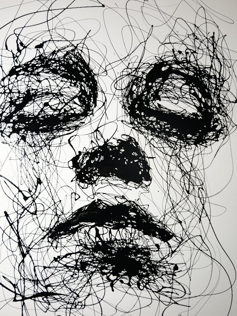 D. Witschkanow - ► "Abstract Grace of God - Black Lines" № I #4.3