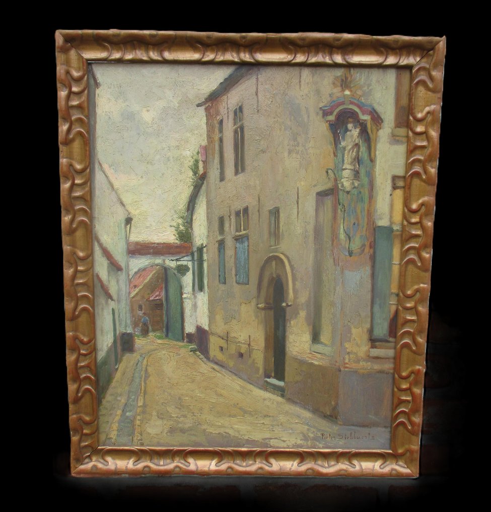 Pieter Stobbaerts ( 1865 - 1948 ) - Oud Brugge #1.0