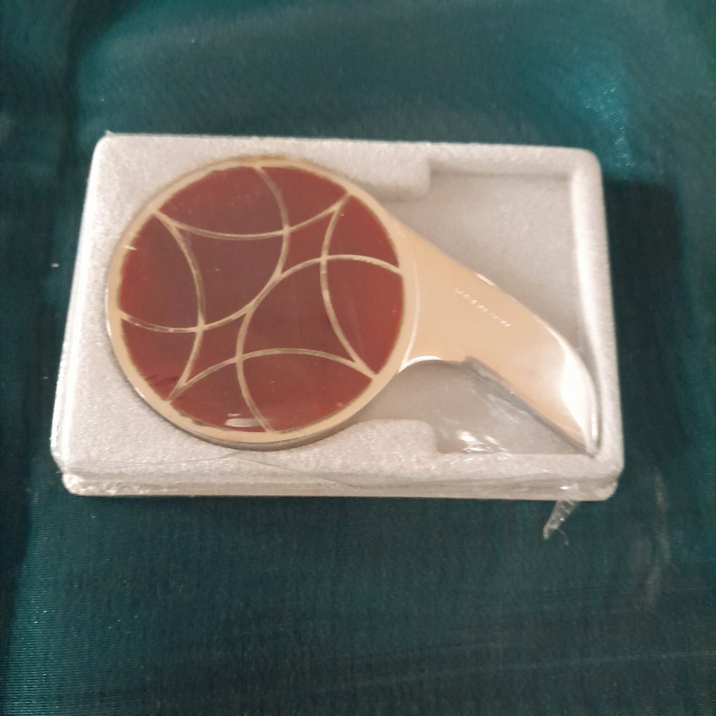 Christofle - Tagliacarte - Talisman - Placcato argento, Lacca #1.0