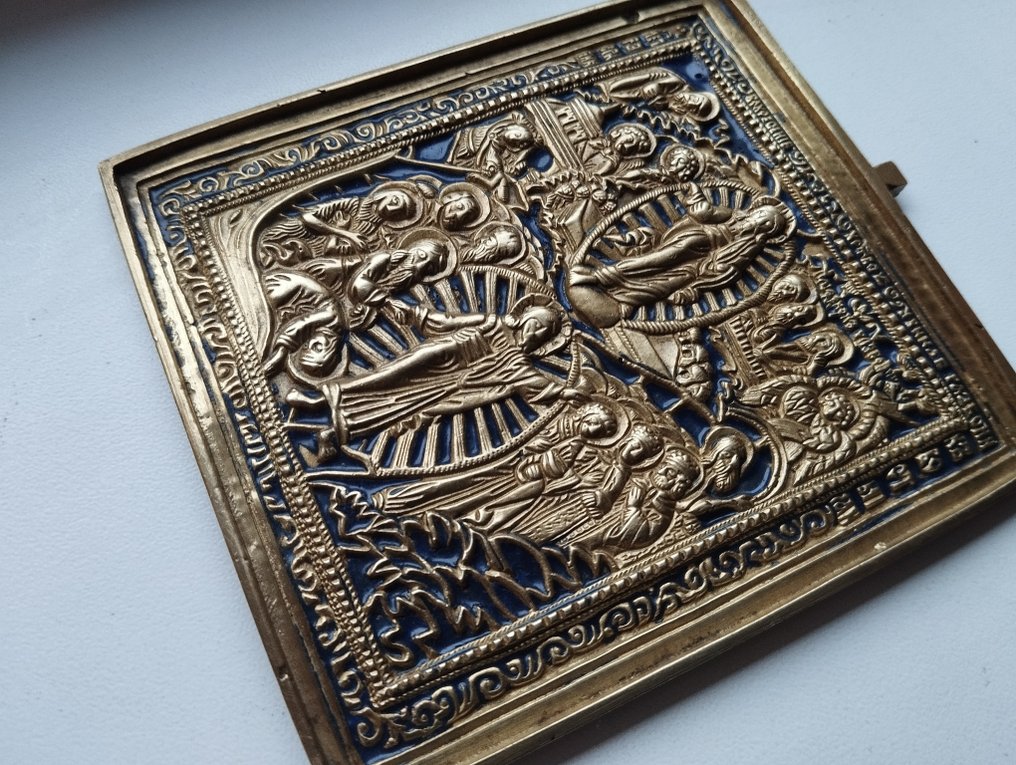 Icon - Resurrection - Bronze, Enamel #4.3