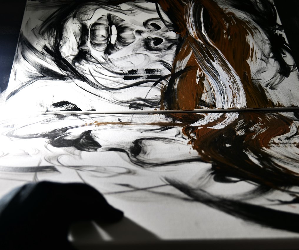 D. Witschkanow - ► “Gigantic abstract pardon of the 3 golden dreamers" № I (XXXL) #3.2