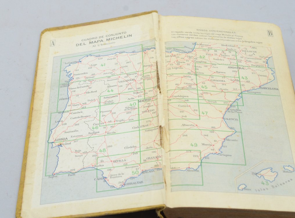 Michelin - Gids Spanje+Portugal - 1930 #3.2