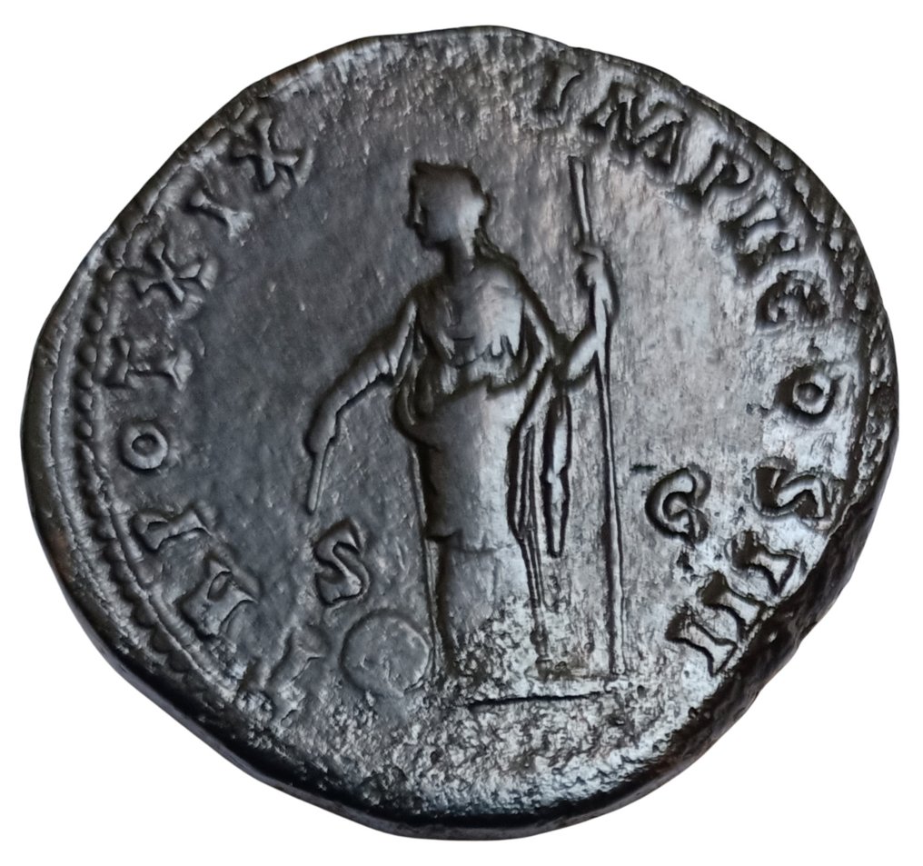 Ρωμαϊκή Αυτοκρατορία. Marcus Aurelius (AD 161-180). Sestertius Rome 164-165 AD #1.0