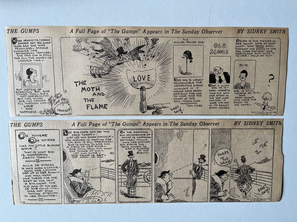 The Gumps - Full year of dailies - 294 Newspaper strips - 1932 #1.0