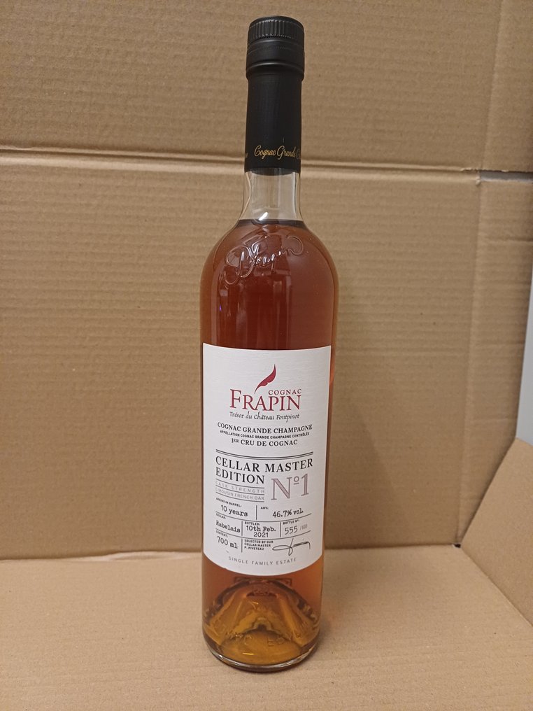 Frapin 10 years old - Cellar Master No. 1 - Rabelais    - b. 2021  - 700ml #1.0