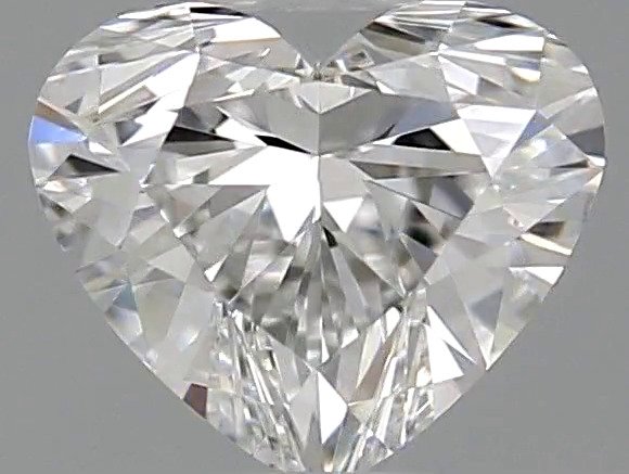 Nincs minimálár - 1 pcs Gyémánt  (Természetes)  - 0.42 ct - Szív - E - IF - Amerikai Gemmológiai Intézet (GIA) - *EX VG FNT* #1.0