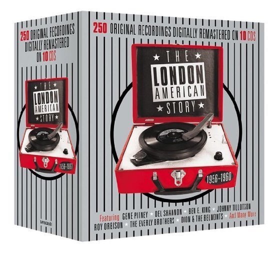 Fats Domino, Ricky Nelson, Dion & The Belmonts, Bobby Darin, etc. - Multiple artists - The London American Story 1956 - 1960 (250 Original Recordings Digitally Remastered On 10 CD's) - CD box set - 2012 #1.0