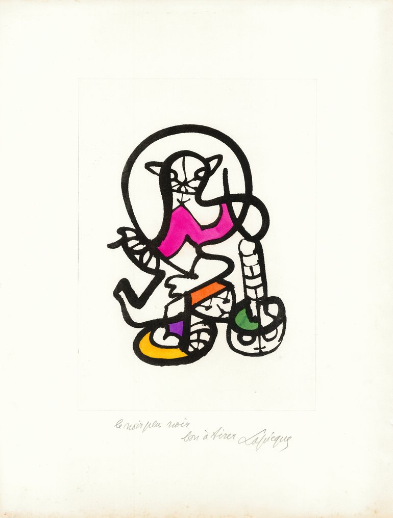 Charles Lapicque (1898 - 1988) - Composition - Bon à tirer ! #1.0