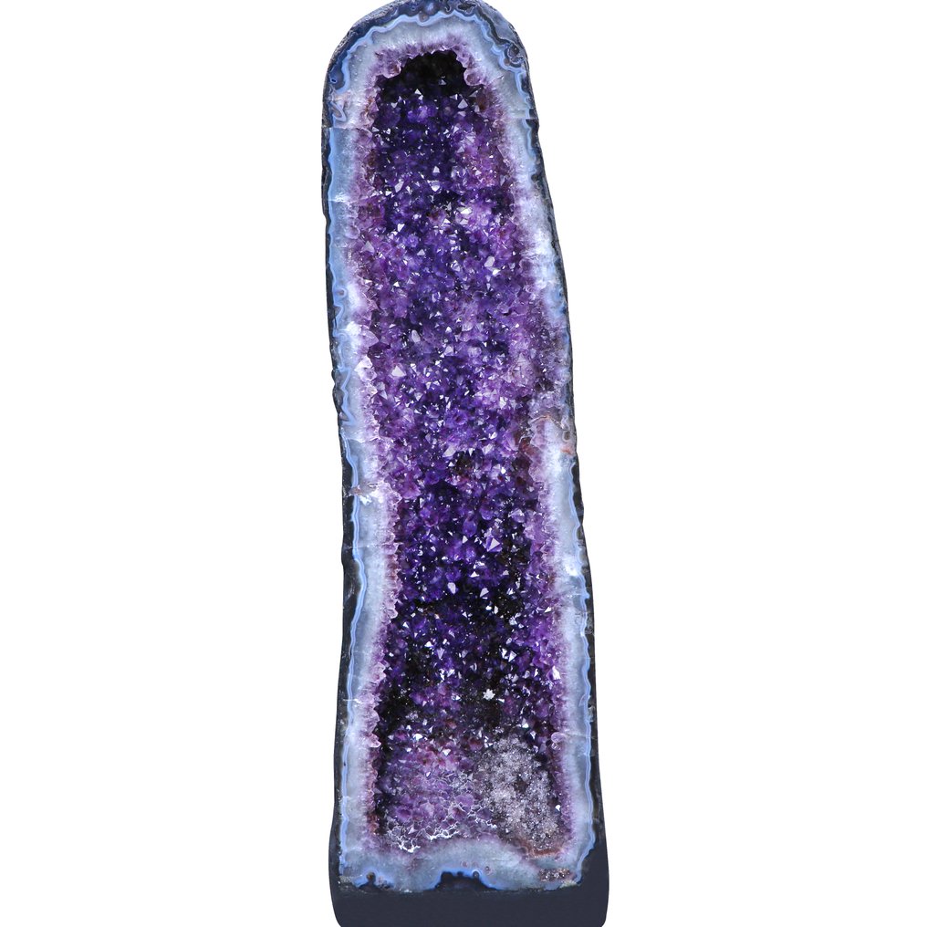 Vivid Amethyst -  'Cathedral' Geode - 83x22x26 cm- 52 kg #4.3