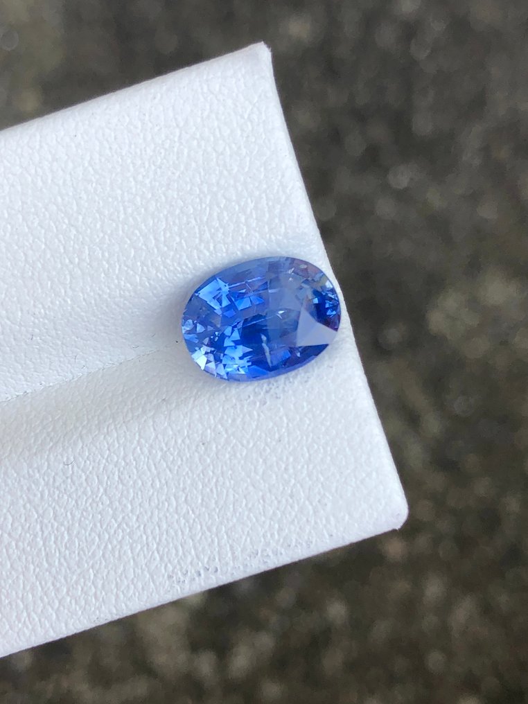 1 pcs  Blå Safir  - 3.56 ct - Internasjonal forening for fargede edelstener (ICA GemLab) #3.2