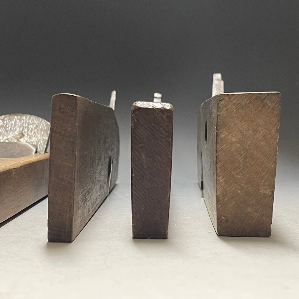 Standard, Shyakuri Kanna | Hand Plane Plow Set of 4 - Carpenter, Joiner Tools - 工作工具 (4) 老式 - 日本木工 #4.3