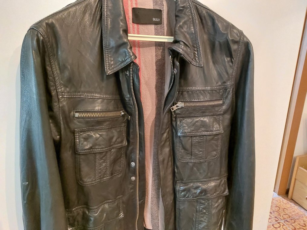 Bully 真皮骑士夹克 - Bully #2.1