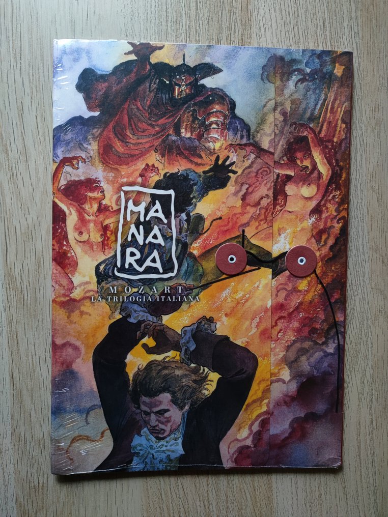 Milo Manara - 2 Χαρτοφυλάκια - Zodiaco et Mozart #2.1