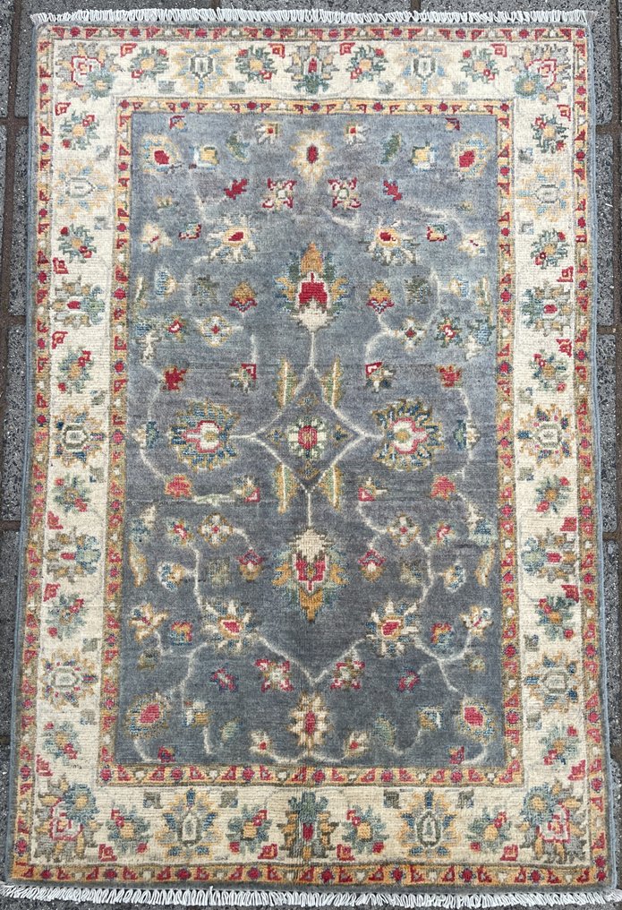 Afghaan μοντέρνο Ziegler - νέο - αχρησιμοποίητο - χειροποίητο - μαλλί - νέο - Χαλί - 125 cm - 82 cm #1.0