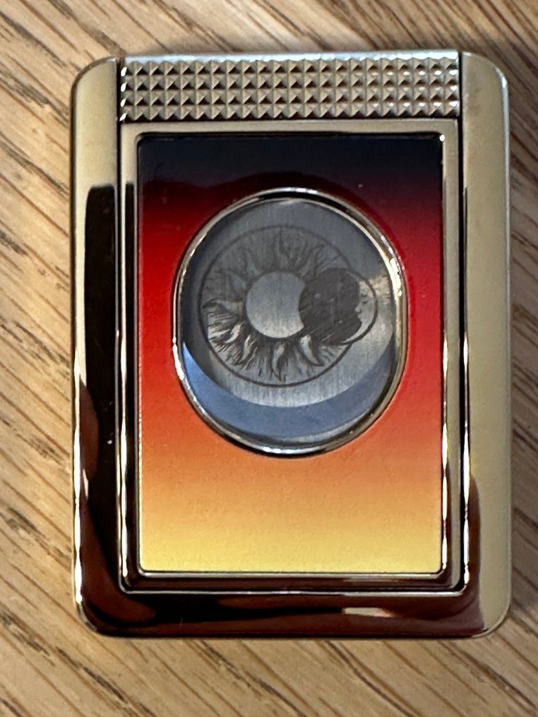 S.T. Dupont - Tagliasigari - Tagliacigarro S.T. Dupont Montecristo - Metallo, Placcato oro, Smalto #1.0