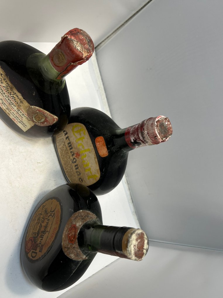 Etchart, Marie Bastide, J. de Malliac - Hors d'Age, 3 Star + Vieille Réserve  - b. Δεκαετία του 1970 - 75cl - 3 μπουκαλιών #4.3