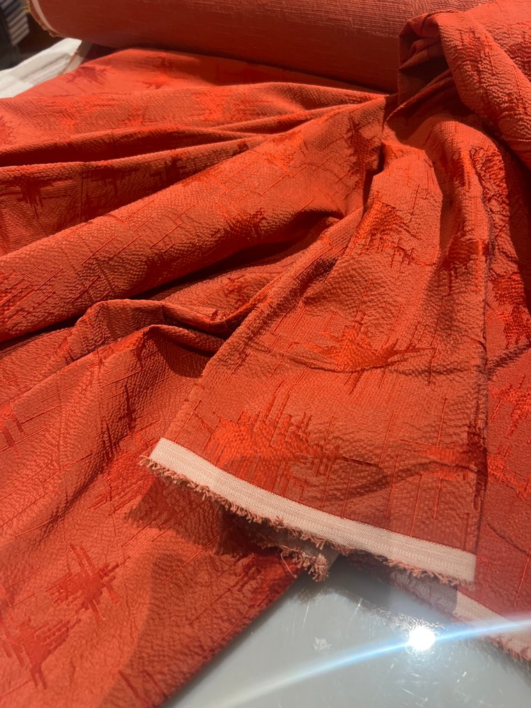 Seta 31% jacquard 1200 x 140 - Textile  - 1200 cm - 140 cm #1.0