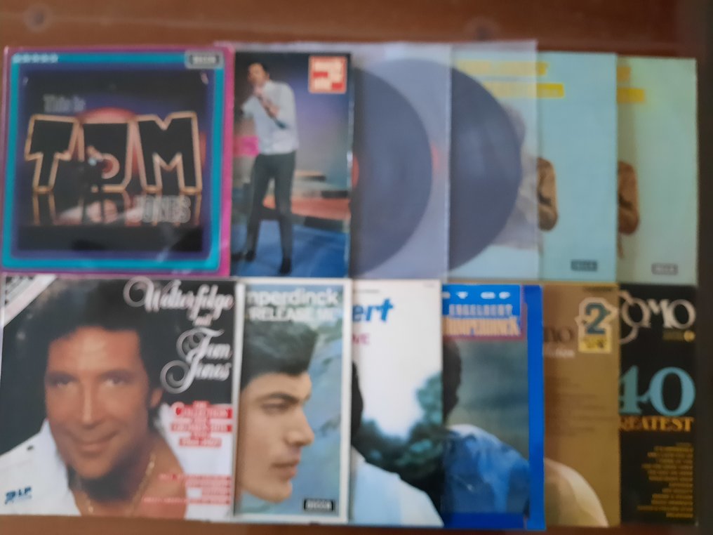 Tom Jones, Engelbert Humperdinck, Perry Como - 12 x album including 3 x double album - Multiple titles - Single Vinyl Record - 1st Pressing - 1968 #1.0
