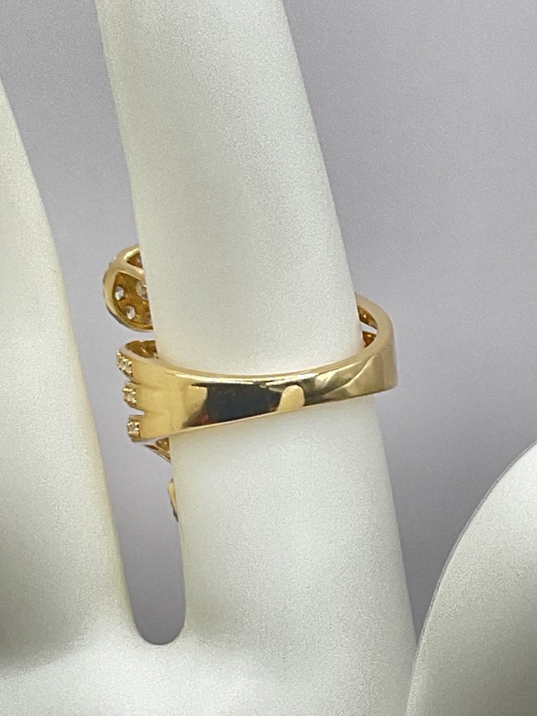 Δαχτυλίδι - 18 καράτια Κίτρινο χρυσό - 2.00ct. tw. Διαμάντι (Φυσικό) #2.1