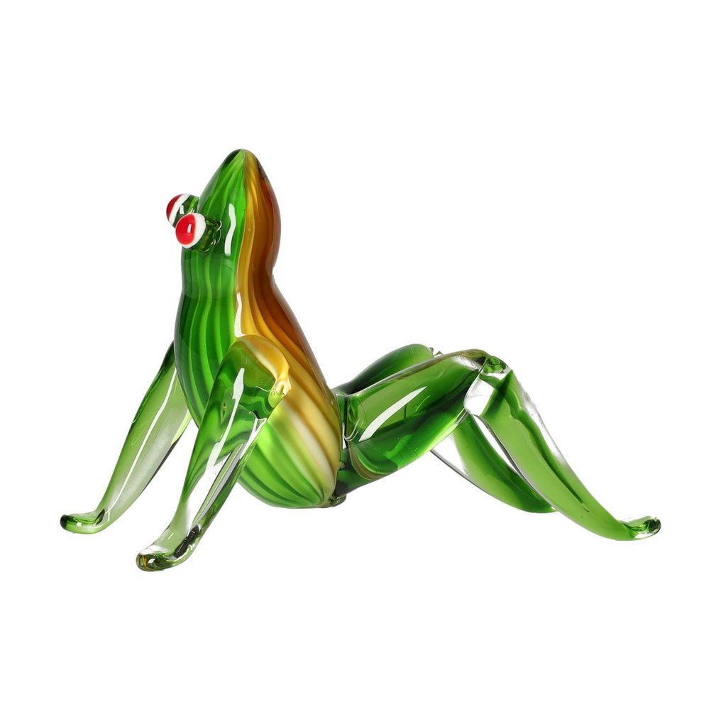雕像 - A cute frog - 玻璃 #1.0