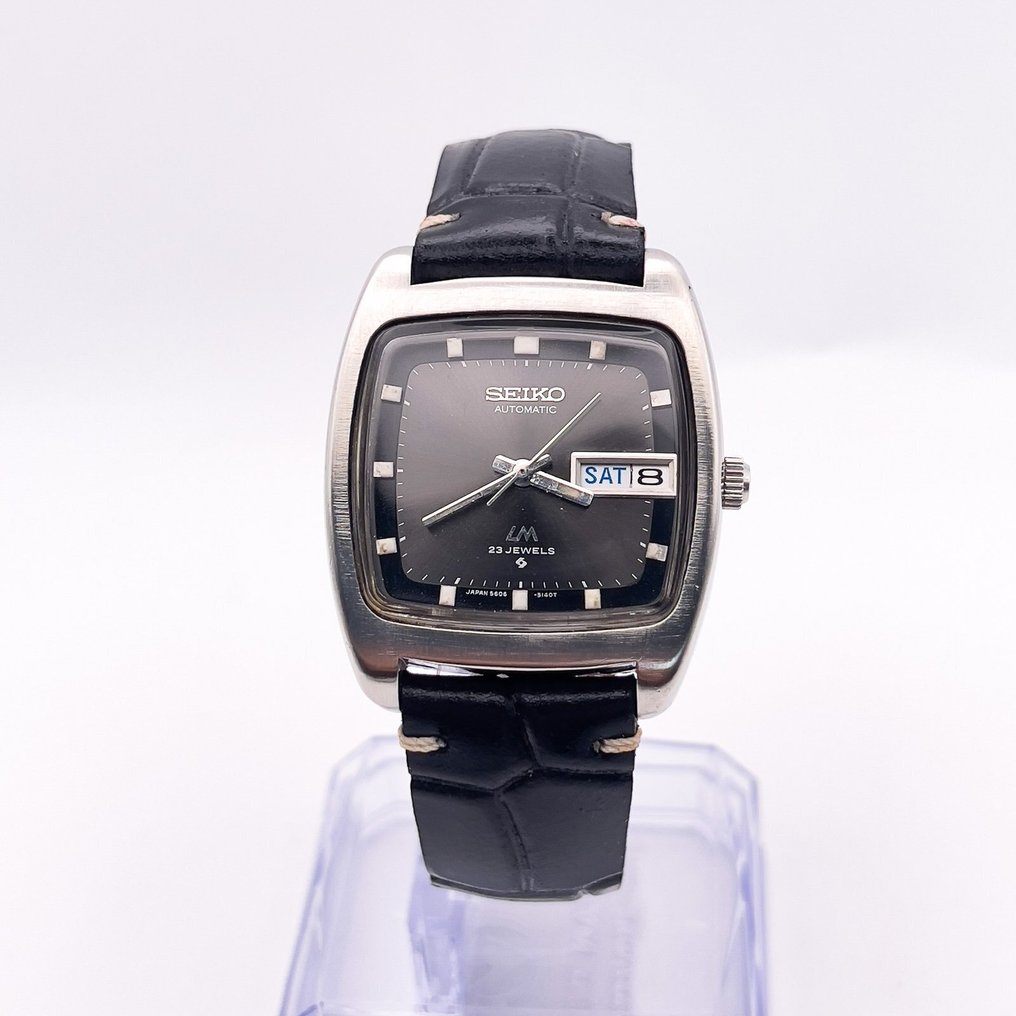 Seiko - LM "Noir Graphite" - No Reserve Price - 5606-5040 - Men - 1971 #1.0