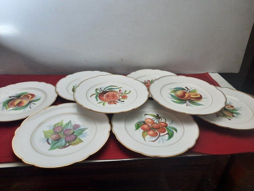 盤子 (8) - 瓷器, PARIJS手工描绘 #1.0