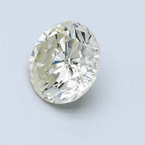 1 pcs 鑽石 (天然) - 0.94 ct - 圓形 - L(輕微黃、帶有輕微黃的折射色) - I1 - 國際寶石學院(International Gemological Institute (IGI)) #4.3