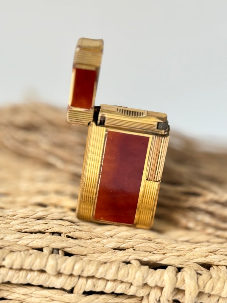 S.T. Dupont - Line 1 Laque de chine - Fără preț de rezervă - Brichetă de buzunar - Placat cu aur #3.2