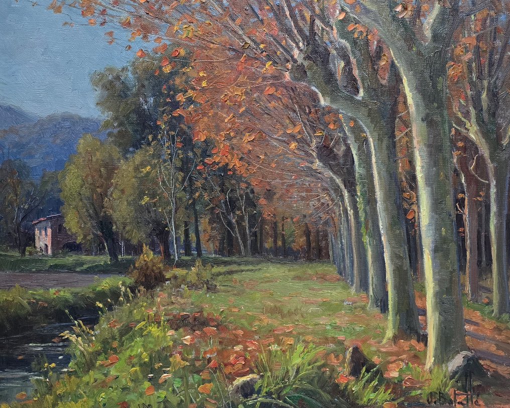 Juli Batallé i Murla (1926-2010) - NO RESERVE - El sendero del otoño #1.0