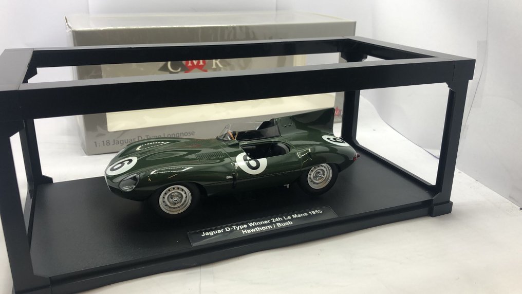 CMR 1:18 - Modell autó - Jaguar D-Type 24h Le Mans 1955 - (cod.11) #1.0