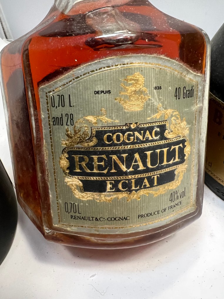 Brugerolle, Renault - VSOP & Luxe + Eclat - b. 1980s - 70cl - 3 bottles #2.1
