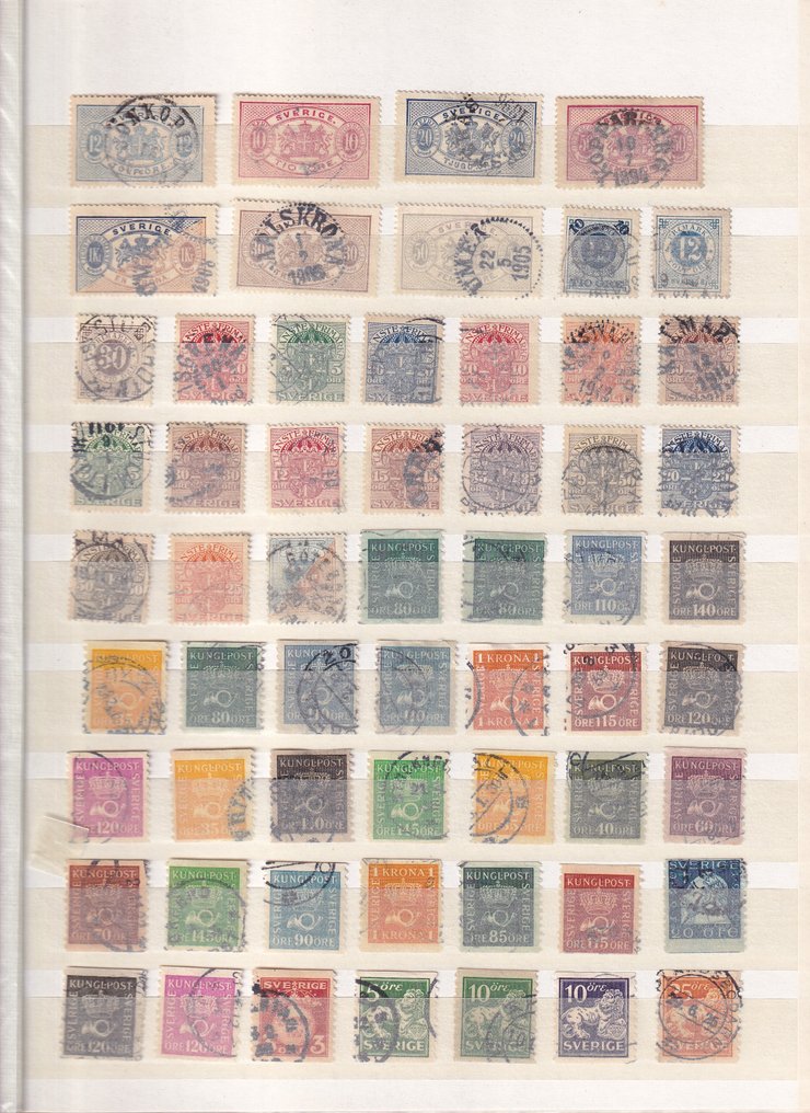 欧洲 1875/1998 - 欧洲收藏，1875年至1998年，包括瑞典、挪威、瑞士、德国、荷兰等国家。 #2.1