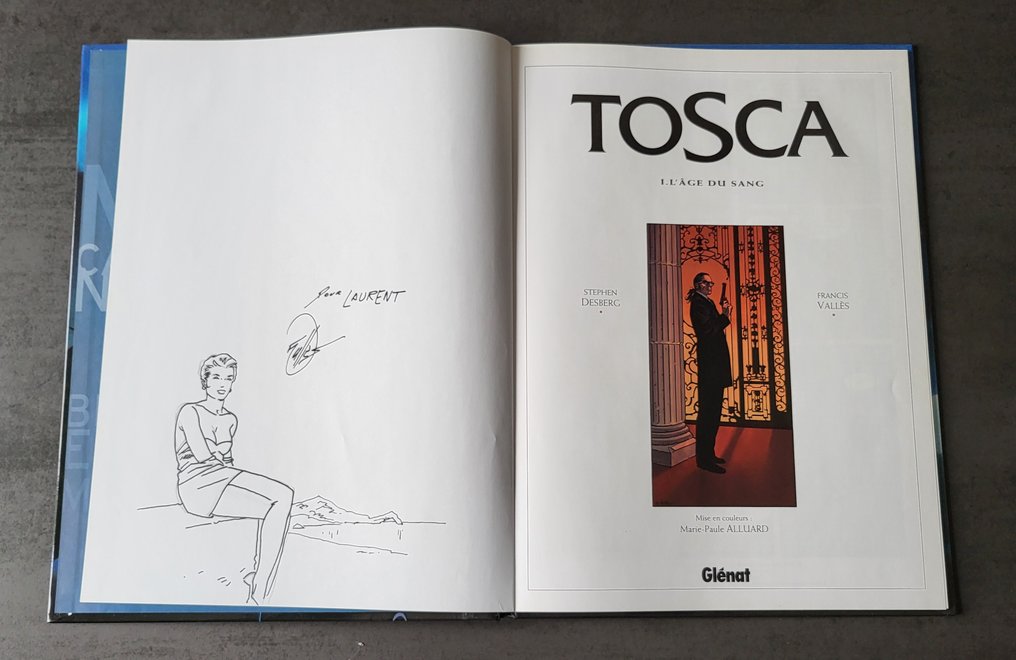 Tosca T1 à T3 + 2x ex-libris + dédicace - 3x C - 3 Album - Πρώτη έκδοση - 2001/2003 #2.1