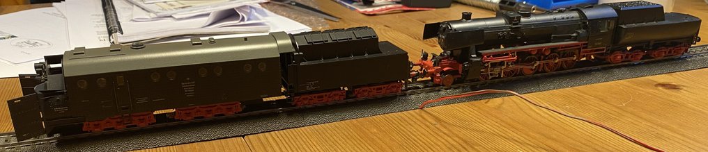 Märklin H0 - 26830 - Treinset (1) - Treinset stoomsneeuwruimer Henschel met BR52 - DB #1.0